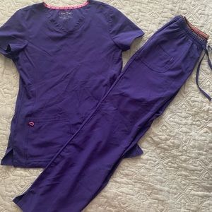 Heart & Soul scrub set